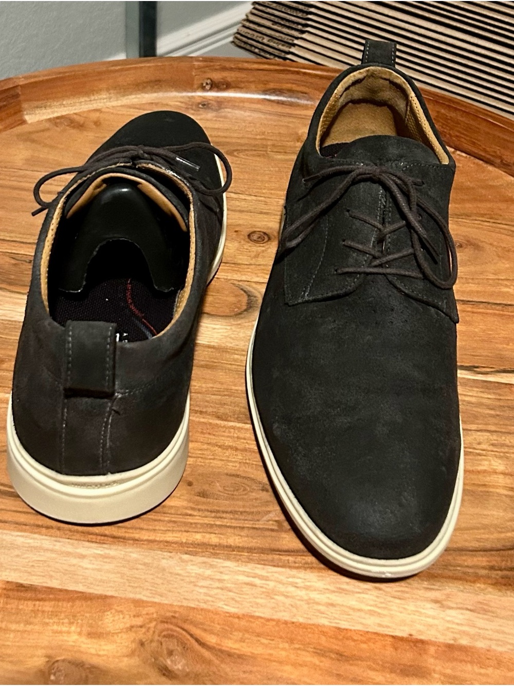 Amberjack Original Classic Suede Dress Shoe Sz 14 - Picture 6 of 7